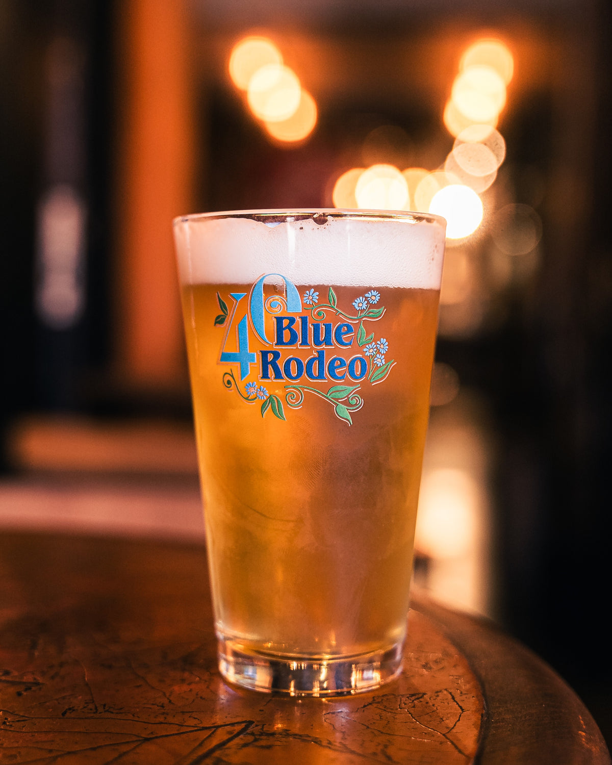 Blue Rodeo 40th Anniversary Pint Glass