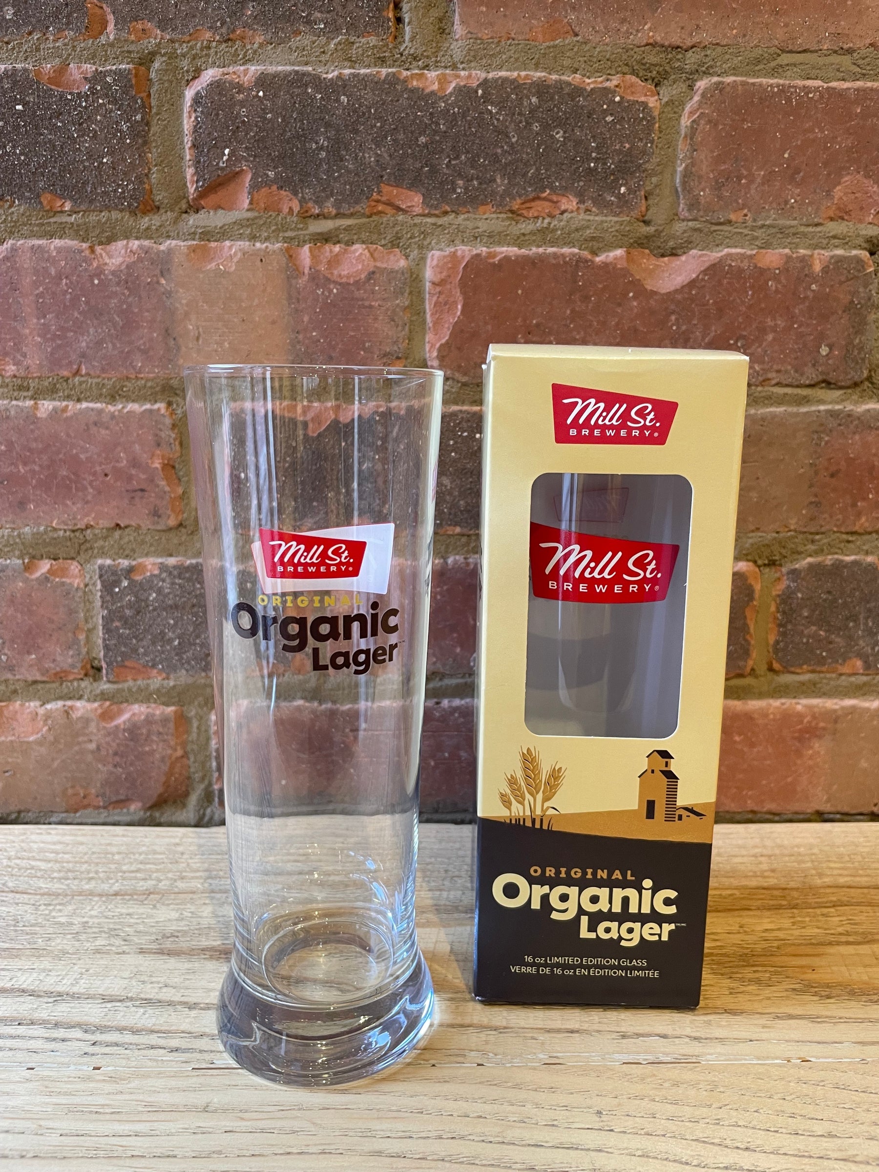 16oz Limited Edition Original Organic Lager Pint Glass