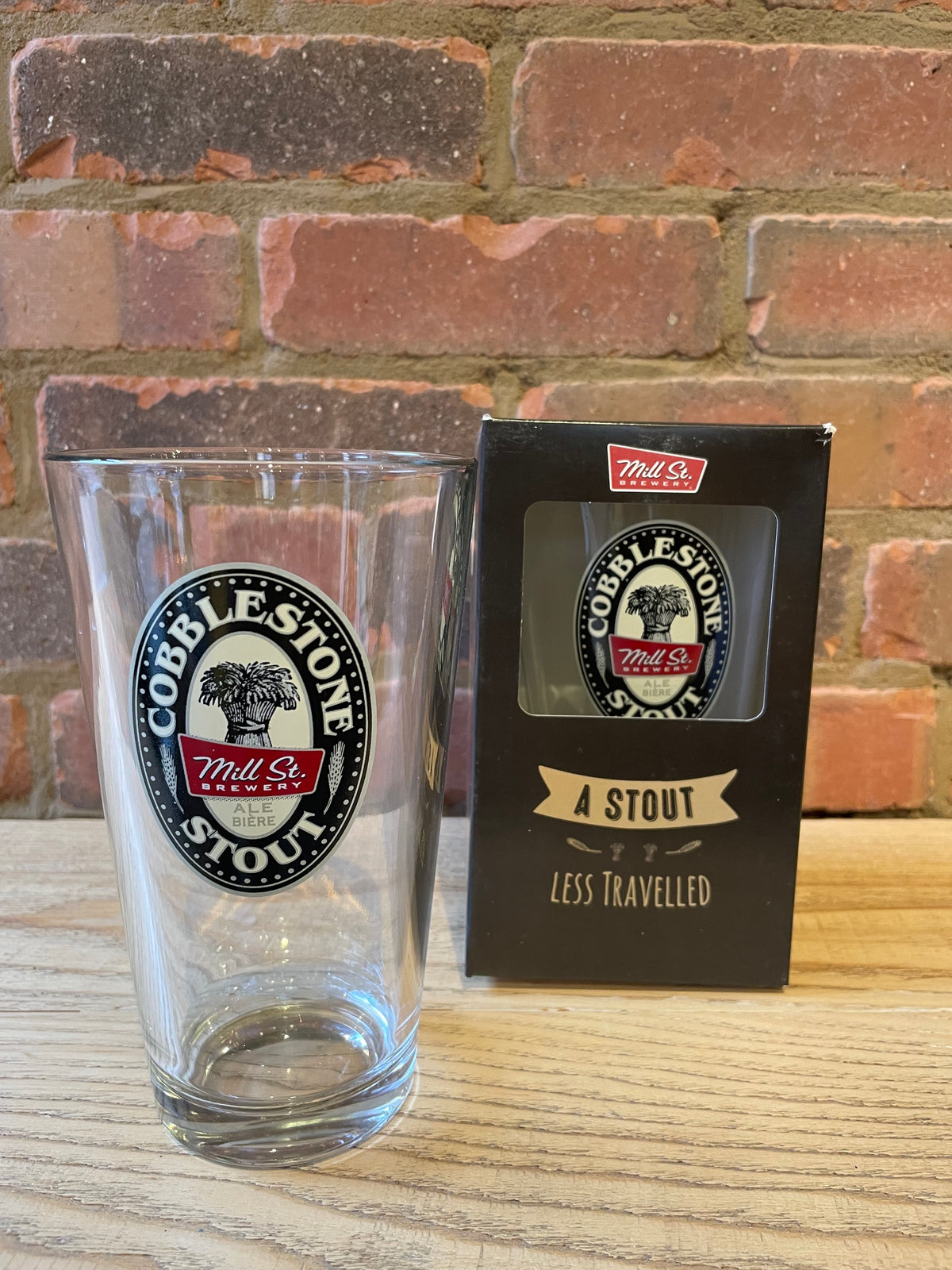 16oz Limited Edition Classic Cobblestone Stout Pint Glass