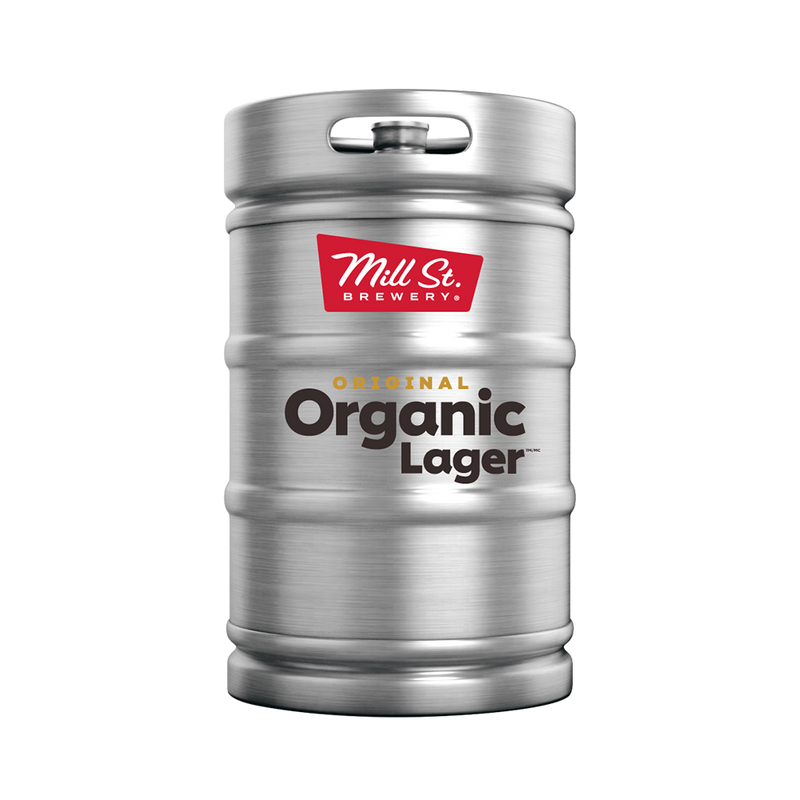 Keg Deliveries Order Online Mill Street Brewery   Original Organic Lager Keg 30L 800x 